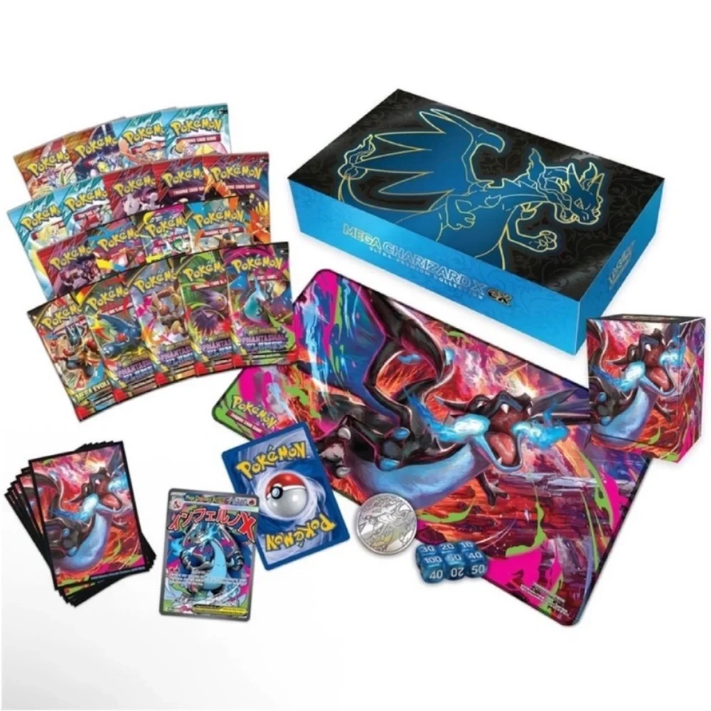 New! Pokémon TCG: Mega Charizard X ex Ultra-Premium Collection - Picture 3 of 10